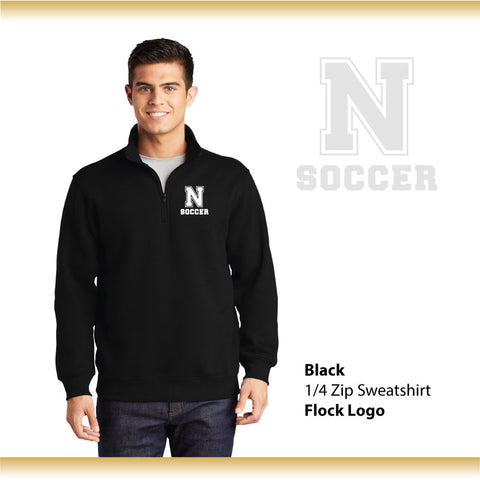 LCN Boys Soccer / 1/4 Zip Sweatshirt / ST253-Flock