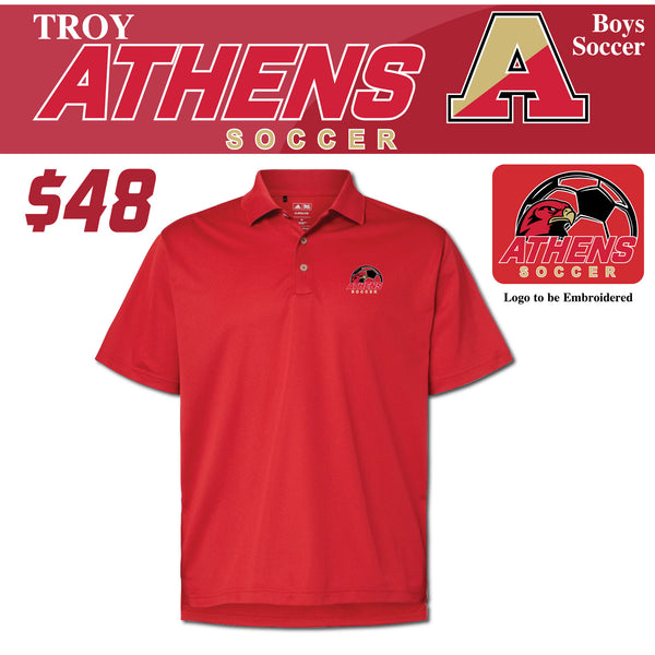 Troy Athens Boys Soccer Fall Adidas Basic Polo