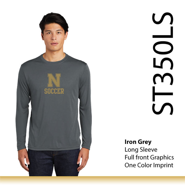 LCN Girls Soccer / Long Sleeve Competitor Tee / ST350LS