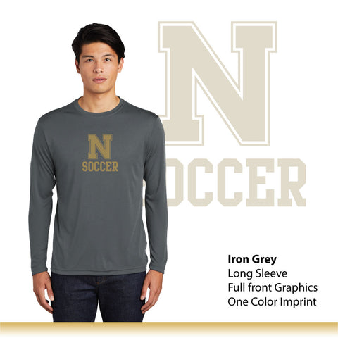 LCN Girls Soccer / Long Sleeve Competitor Tee / ST350LS