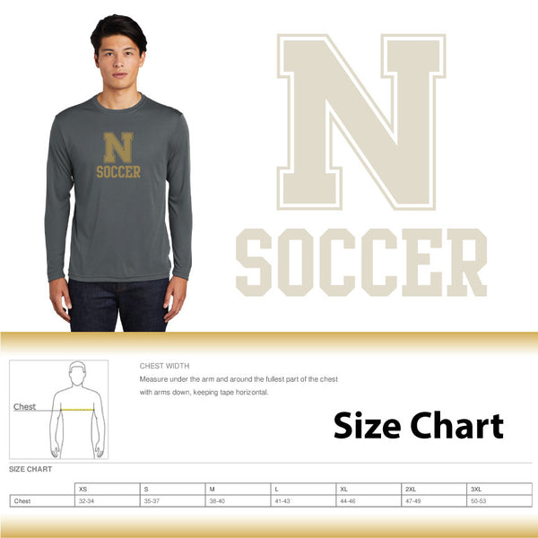 LCN Girls Soccer / Long Sleeve Competitor Tee / ST350LS