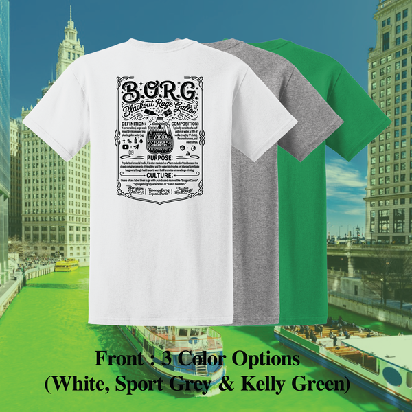 "Attack Of The B.O.R.G." drinking T-Shirt