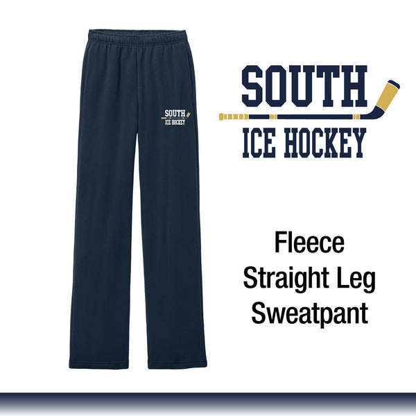 GPS Girls Ice Hockey / Fleece Straight Leg Sweatpants / HTV logo