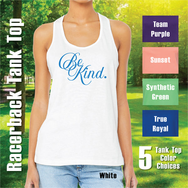 Be Kind Tank Top / Spread Kindness / Positive Vibes / Empowerment Top / Uplifting Quotes / Inspirational Clothing / Kindness Matters