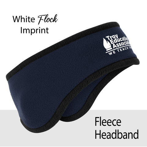 Troy Education Assoc. Port Authority® Two-Color Fleece Headband C916 / Navy