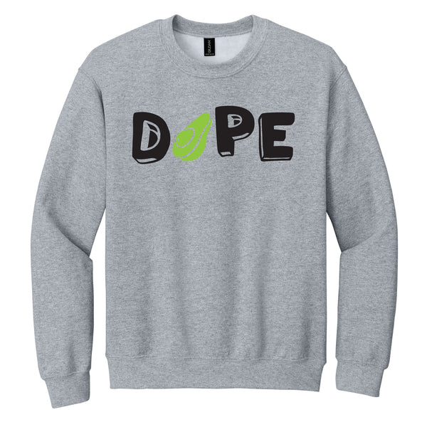 "Dope" Avocado Inspired Sweatshirt