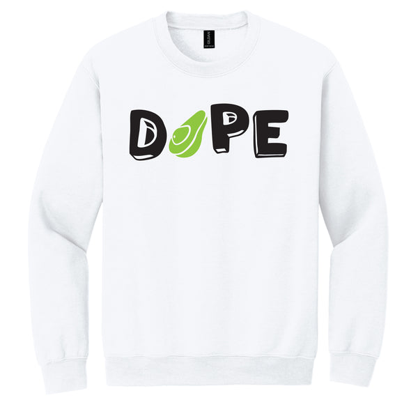 "Dope" Avocado Inspired Sweatshirt
