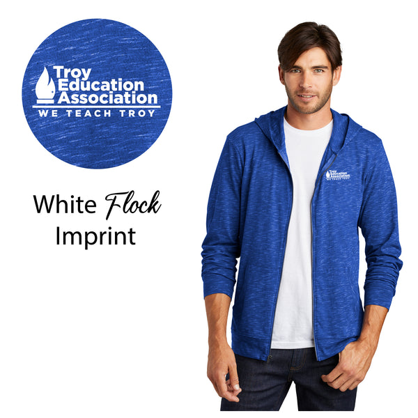 Troy Education Assoc. District ® Medal Full-Zip Hoodie DT565 / Deep Royal