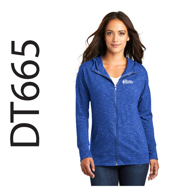 Troy Education Assoc. District ® Women's Medal Full-Zip Hoodie DT665 / Deep Royal