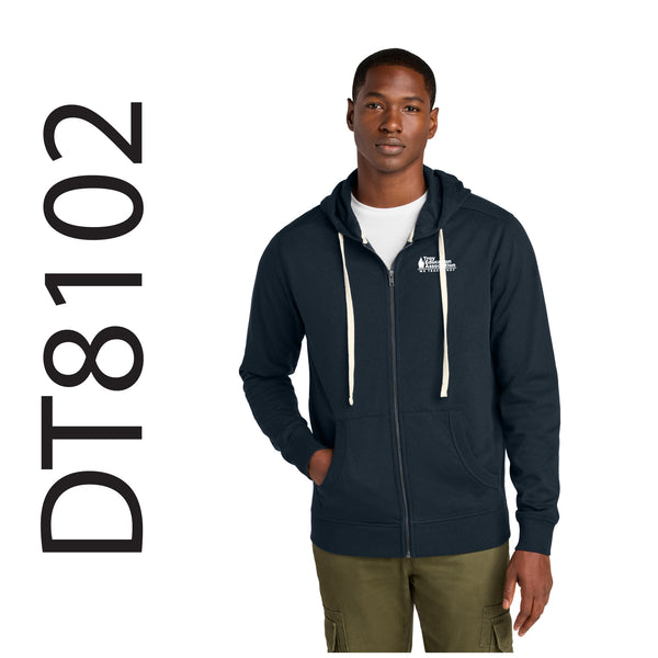 Troy Education Assoc. District® Re-Fleece™ Full-Zip Hoodie DT8102 / True Navy