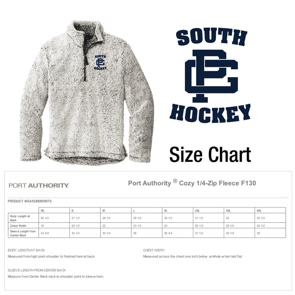 GPS Girls Ice Hockey / Cozy 1/4-Zip Fleece/ Embroidered logo