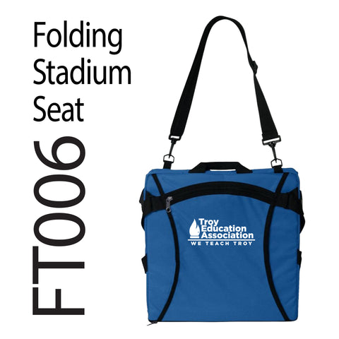 Troy Education Assoc. Folding Stadium Seat FT006 / Royal