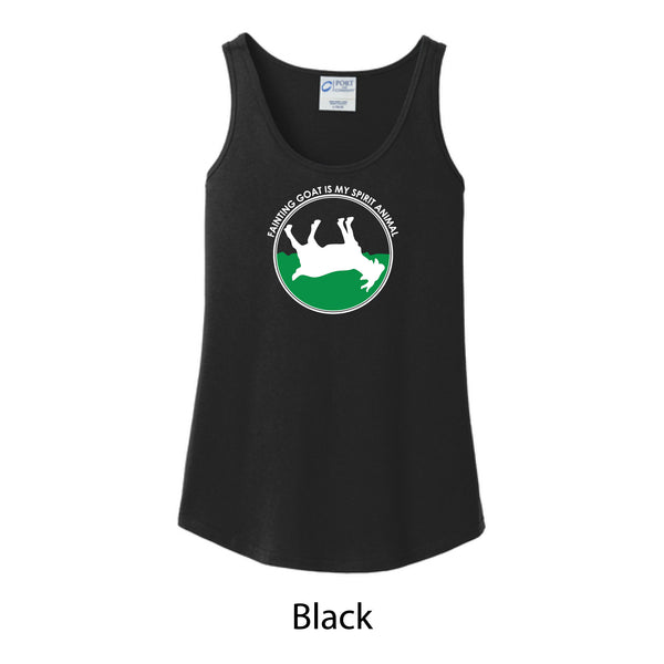 Fainting Goat is My Spirit Animal Tank Top