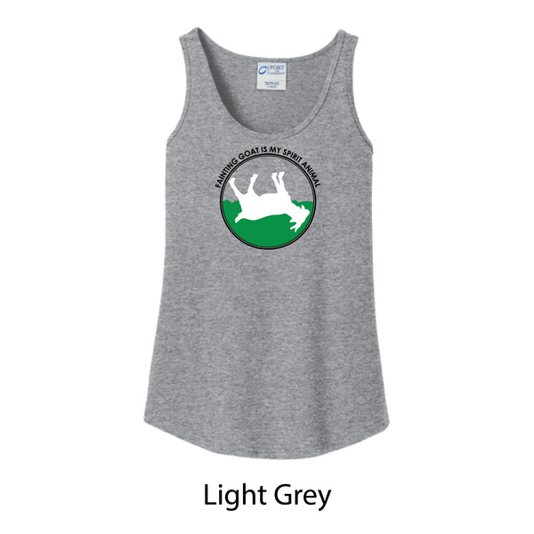 Fainting Goat is My Spirit Animal Tank Top