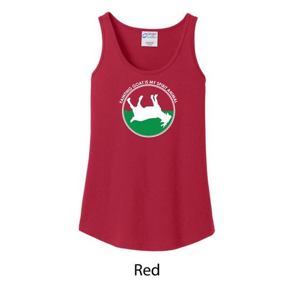 Fainting Goat is My Spirit Animal Tank Top