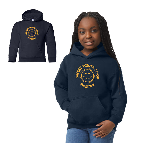 Grosse Pointe Co-Op YOUTH Pullover Hooded Sweatshirt