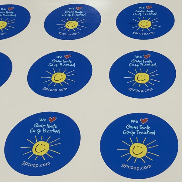 Grosse Pointe Co-Op sticker decal