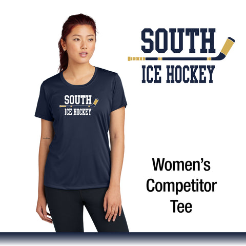 GPS Girls Ice Hockey / Women's Competitor™ Tee / HTV logo