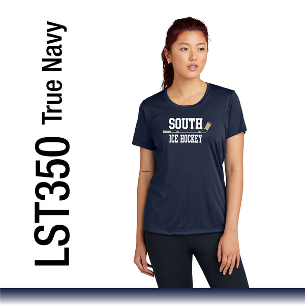 GPS Girls Ice Hockey / Women's Competitor™ Tee / HTV logo