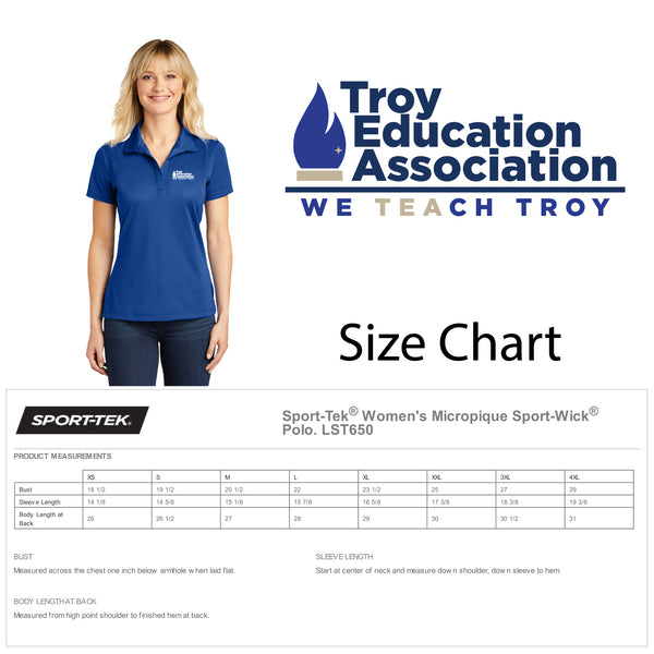 Troy Education Assoc. Ladies Polo LST650