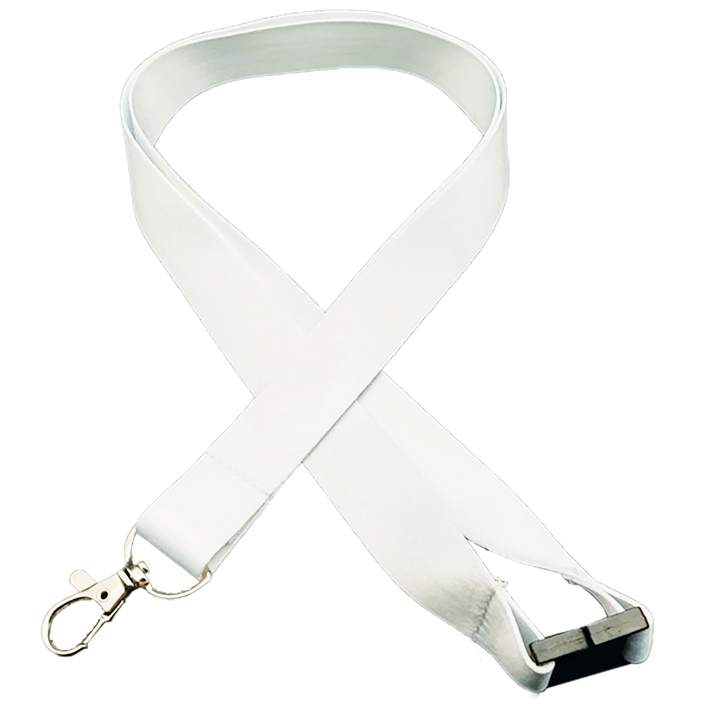 7/8" x 36" Sublimatable Lanyard with Clip