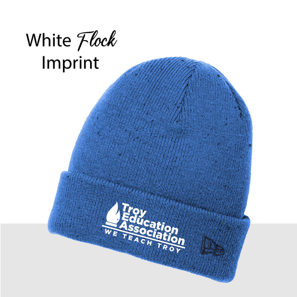 Troy Education Assoc. New Era ® Speckled Beanie NE905 / Royal-Black