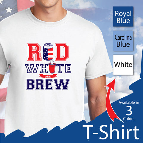 Red, White & Brew T-Shirt