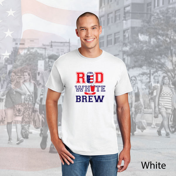 Red, White & Brew T-Shirt