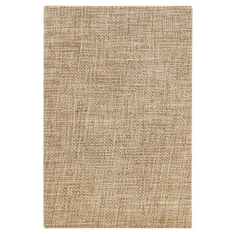 7" x 9" Sublimatable Burlap Small Portfolio with Notepad