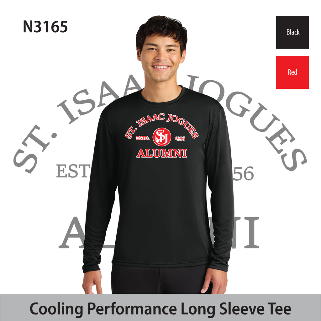 St. Isaac Jogues Alumni - A4 Cooling Performance Long Sleeve Tee