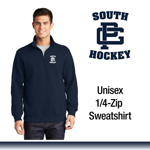 GPS Girls Ice Hockey / 1/4-Zip Sweatshirt / Embroidery