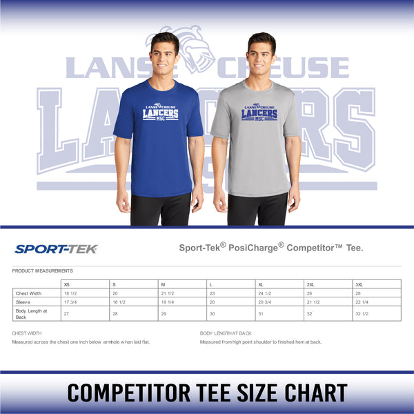 LC Middle School Central COMPETITOR TEE