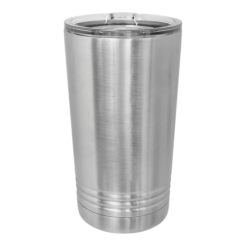Stainless Steel 16 oz. Pint with Slider Lid