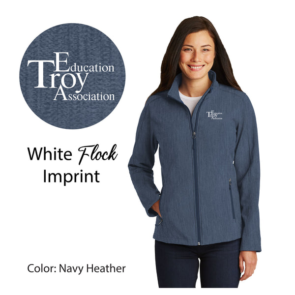 Troy Education Assoc. Port Authority Ladies Core Soft Shell Jacket L317