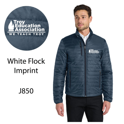 Troy Education Assoc. Port Authority® Packable Puffy Jacket
