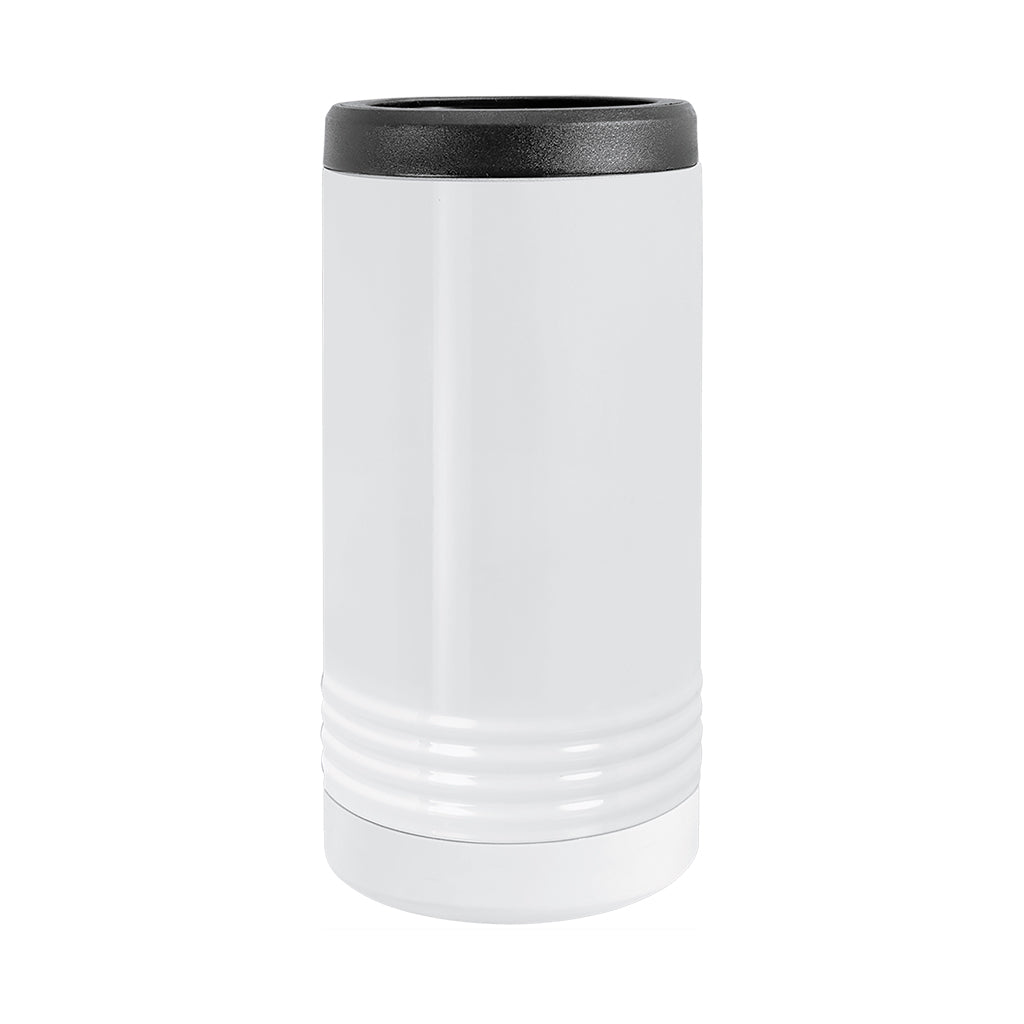 White Slim Beverage Holder