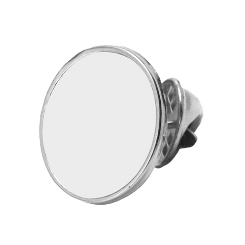 Sublimatable Button with Self-Adhesive Pin - 3 Different Sizes