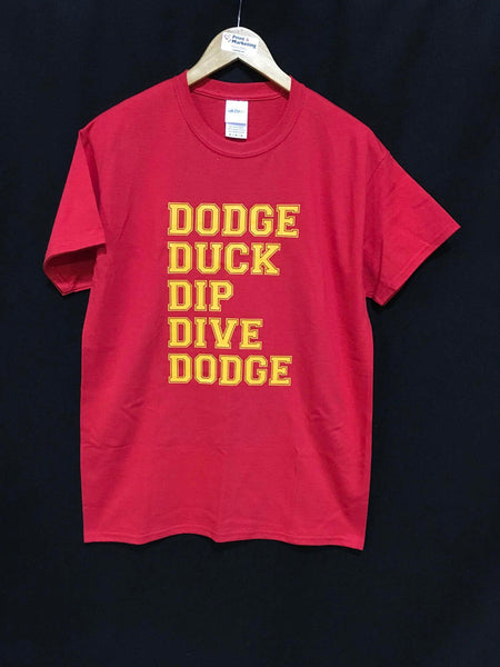 "5 D's of Dodgeball" T-shirt
