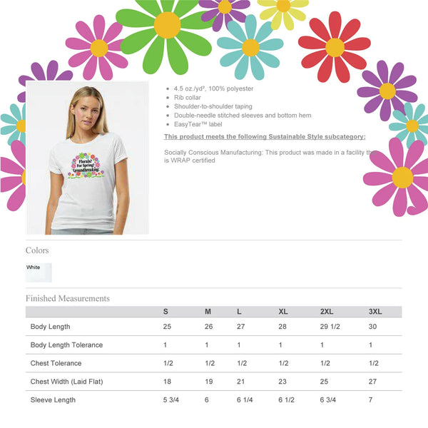 "Florals? For Spring? Groundbreaking." Sublimated Graphic T-Shirt