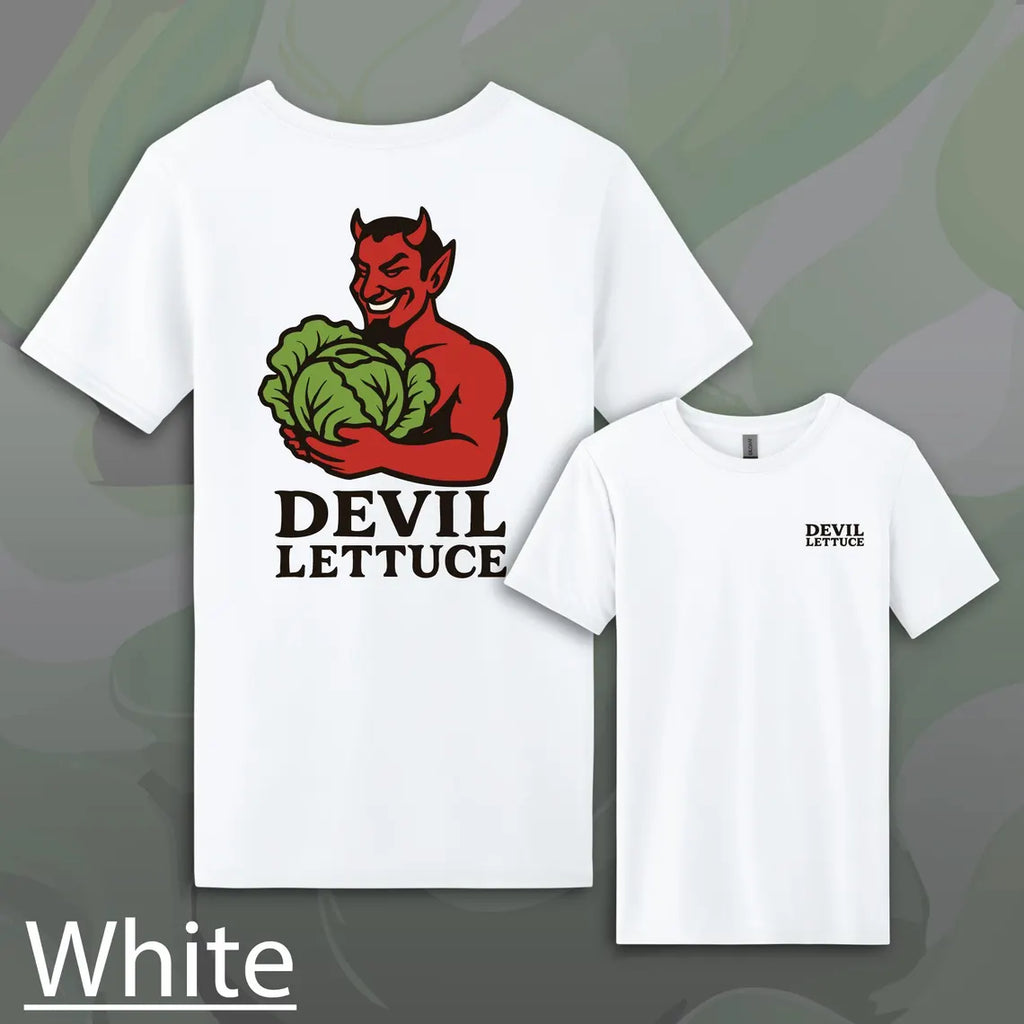 "Devil Lettuce" Weed Graphic T-Shirt
