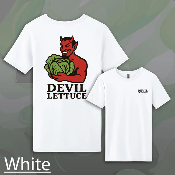 "Devil Lettuce" Weed Graphic T-Shirt