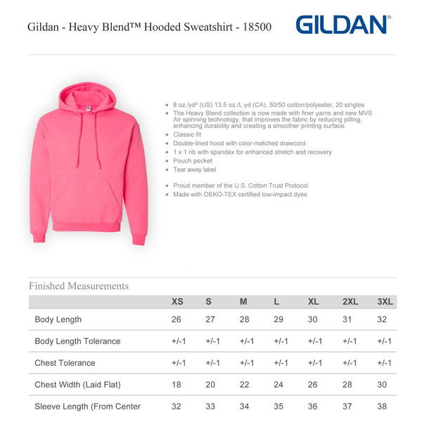 "On Wednesdays We Wear Pink" Inspired Hooded Sweatshirt
