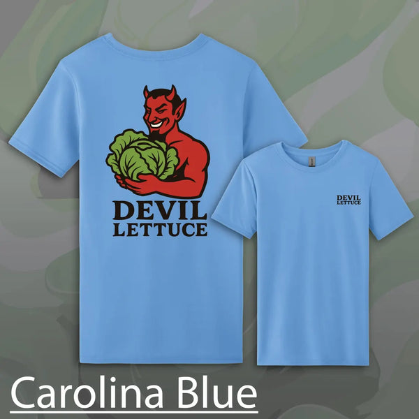 "Devil Lettuce" Weed Graphic T-Shirt
