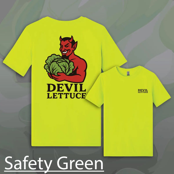 "Devil Lettuce" Weed Graphic T-Shirt