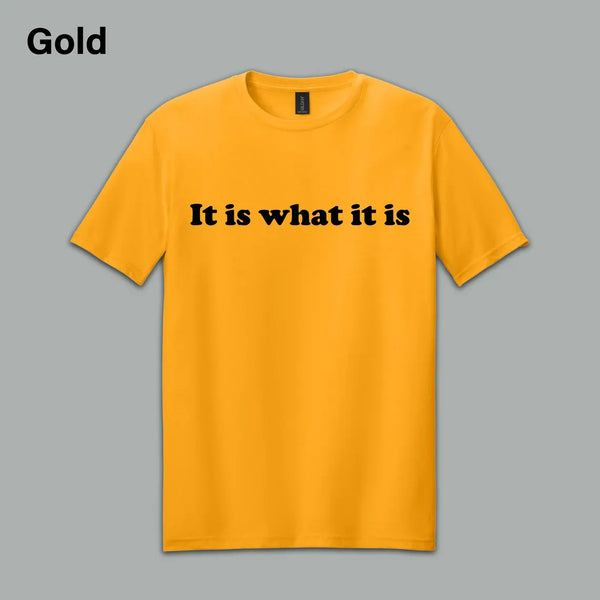 "It Is What It Is" T-Shirt