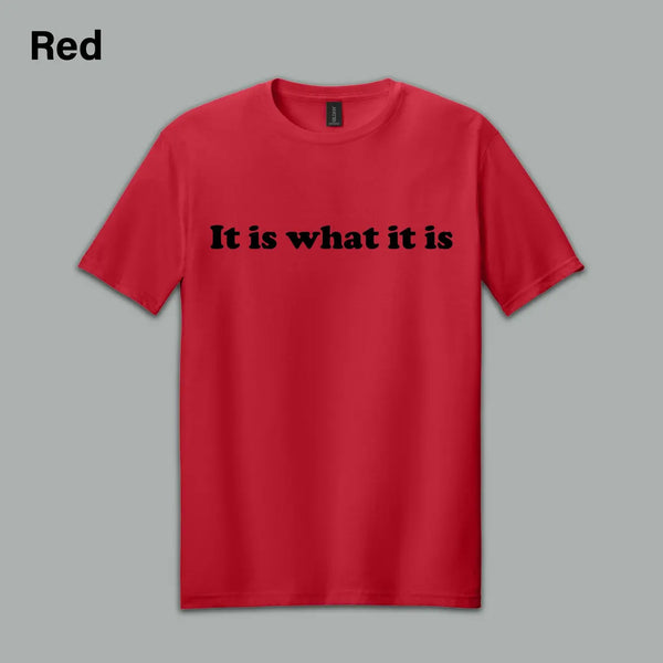 "It Is What It Is" T-Shirt