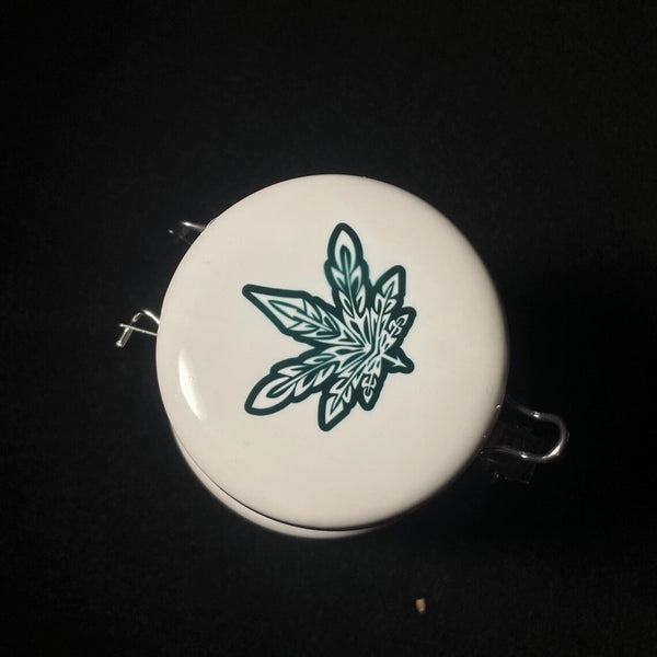 "Dad The Smoker The Myth The Legend" 14 oz. Stash Jar + Free Sticker
