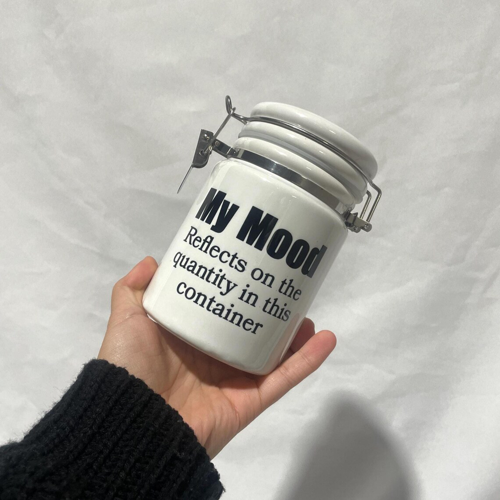"My Mood..." 14 oz. Stash Jar