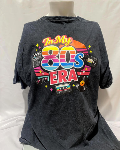 "In My 80s Era" Mineral Wash T-Shirt