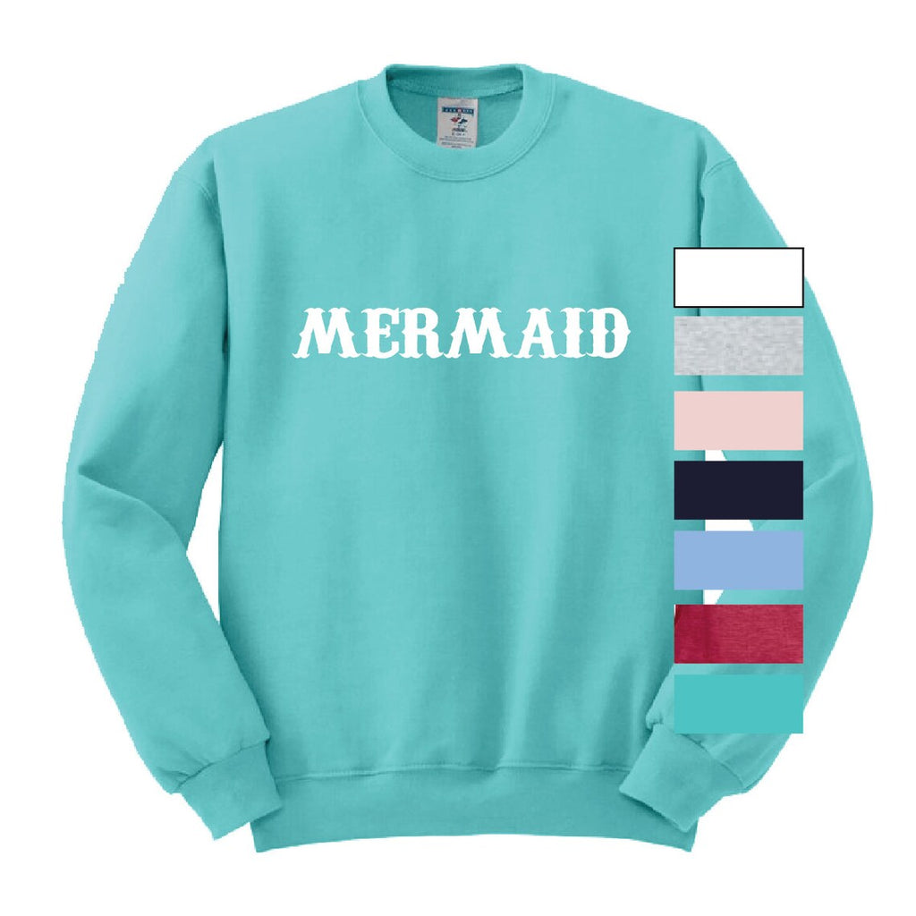 "Mermaid" Crewneck Sweatshirt
